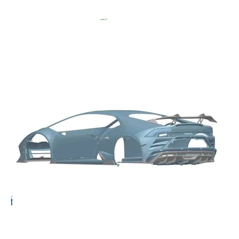 EVO Spoiler for  LP610 Modified Rear Wing Spoiler EVO N Style Carbon Fiber Spoiler